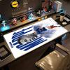 Star Player Kylian Mbappé Large Mouse Pad Office Mouse Mats Computer Desk Keyboard Mat Non-Slip Rubber Base