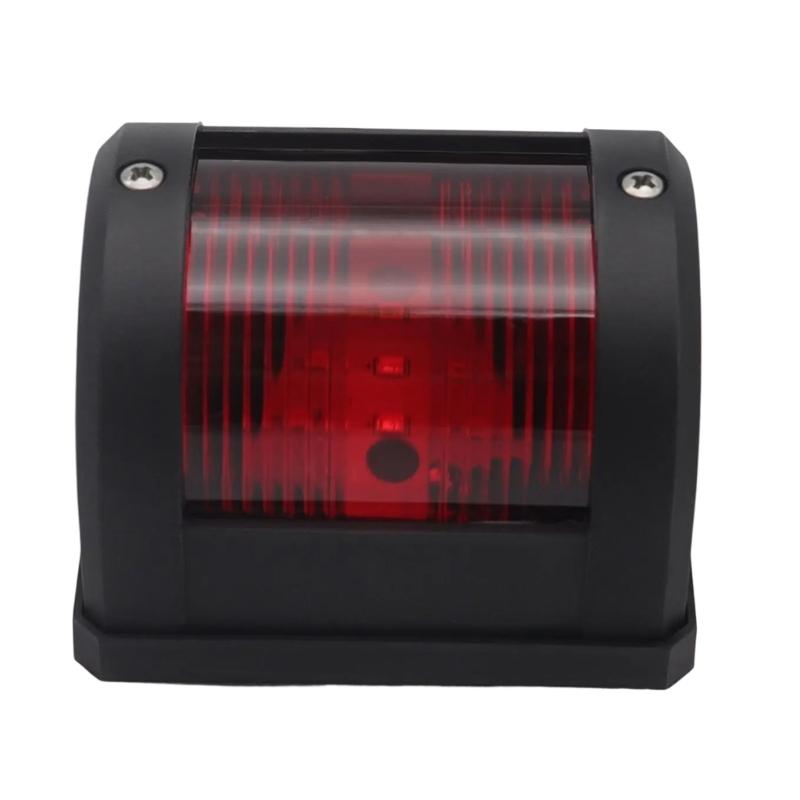 

Double Voltage 12V 24V LED Navigation Lights Lamp For Yachts Vessels Marine Boat Waterproof Design Red Green Signaling