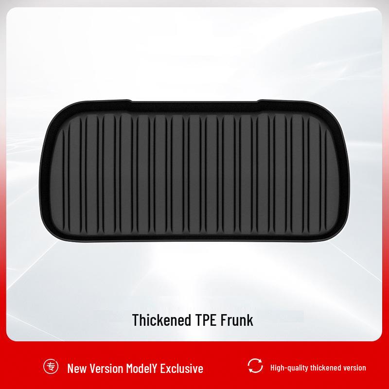 

Tesla Model Y Refresh Foot Pads & Trunk Mats with Center Console Storage Box