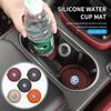 swe32PCS Car Coaster Water Cup Holder Anti-slip Pad Mat For Volkswagen VW T5 Amarok 2013 Tiguan Golf 4 5 6 7 MK4 MK7 MK8 Passat