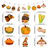 Thanksgiving Decorative Pendant Cartoon Pumpkin Corn Turkey Tag Pendant Customization