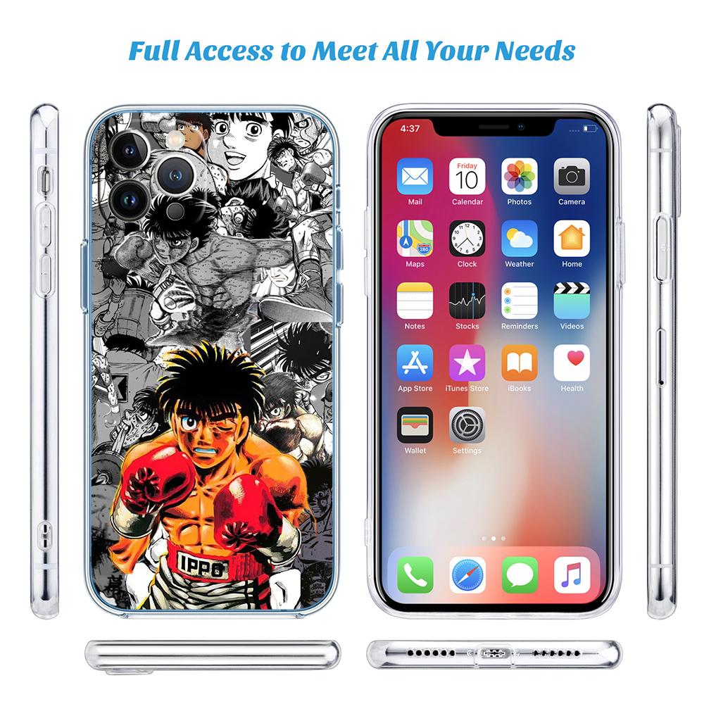 LO50 Hajime no Ippo Phone Case for Motorola Moto G10 G20 G30 G31 G32 G34 G35 G41 G42 G50 G51 G52 G55 G60 G60S G62 G71 G72 G75