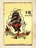 Sailor Jerry Traditional Tattoo Homeward Bound metal tin sign wall hanging
