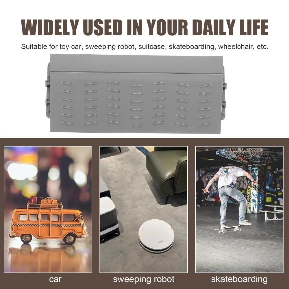 Taşınabilir Plastik Süpürme Robotu Tırmanma Matı Dayanıklı Eşik Rampası Kapı Eşiği Şeridi Tekerlekli Sandalyeler Araba İçin