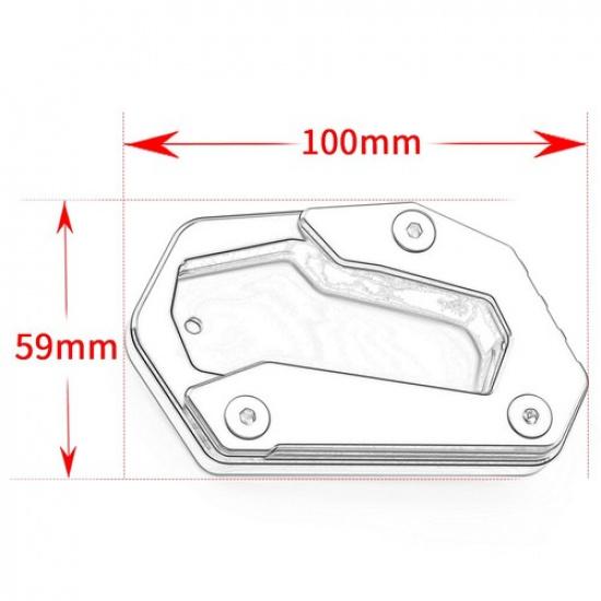 For BMW R1300GS Adventure 2024-2026 Side Stand Extension GSA1300 Kickstand Plate