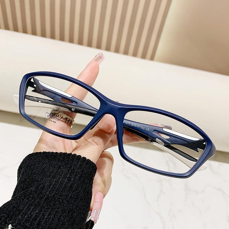 Fashion Sport Anti Radiation Glasses for Men Women Anti Blue Light Eyeglasses Replaceable Lens
