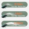 New Mini display neck fan Outdoor portable handheld creative usb charging small fan can stand on the desktop