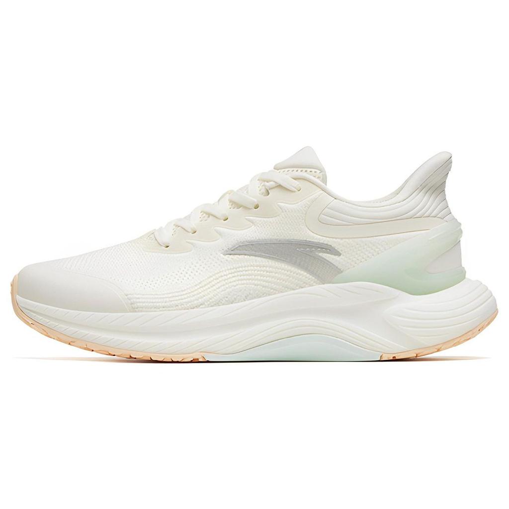 Anta 3.0 Lite Shock Absorption Non-Slip Wear-Resistant Low-Top Running Shoes Women sneaker Ivory-White 122315586-3
