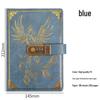 Set Regalo Quaderno Password A5 - Registro Riunioni d'Affari d'Ufficio & Diario Vintage con Logo Personalizzabile.