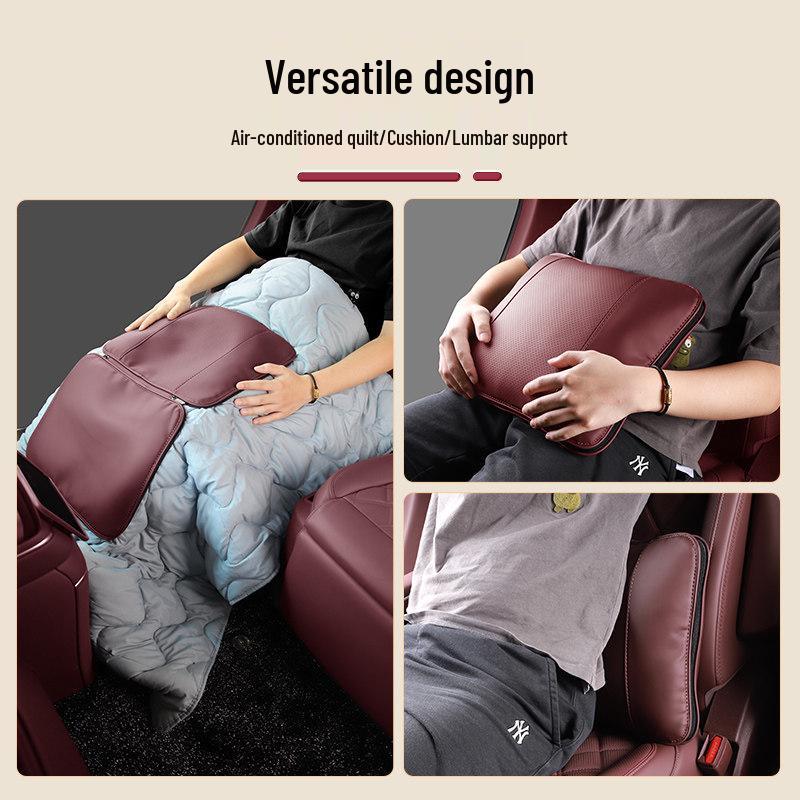Nio ES8 Lumbar Support & Pillow Blanket: Fits 26 Models, Multifunctional Car Interior Accessory