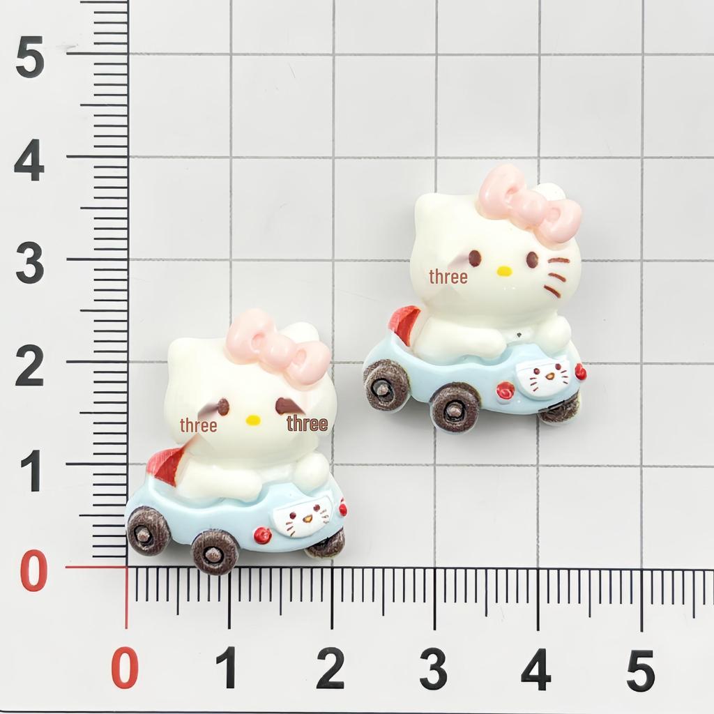 Playful Cartoon Cat Resin DIY Accessories: Glue, Phone Case, Hair Clip, Magnet, Water Cup Sticker