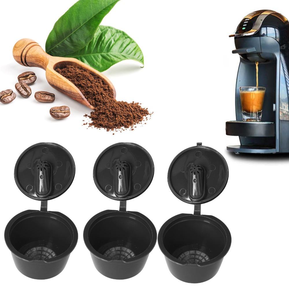 51-100ML Capacity Refillable Coffee Capsule Coffee Filter Set For Rich Crema Version