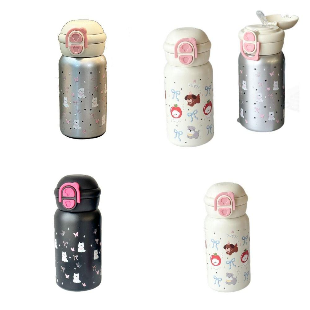 Leak-proof Thermal Water Bottle Keep Drinks Hot And Cold Bouncing Insulated Tumbler Student
