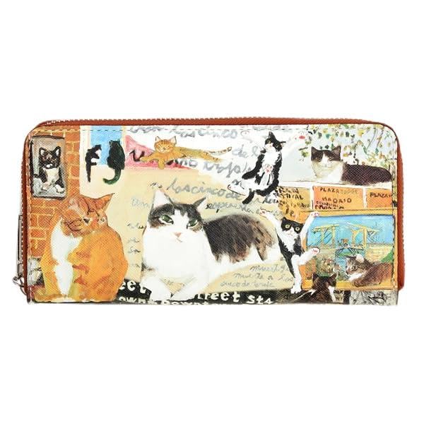 Lively Purse Wallet Light Brown Manhattaner's 75-1654 Women's