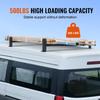 Dakdragersysteem voor bestelwagen, 2 stangen Dakdragers van gelegeerd staal, Draagvermogen 227 KG Dakdrager voor dakgoot, Verstelbare lengte 910-1460 mm, Compatibel met ladderdrager voor bestelwagen