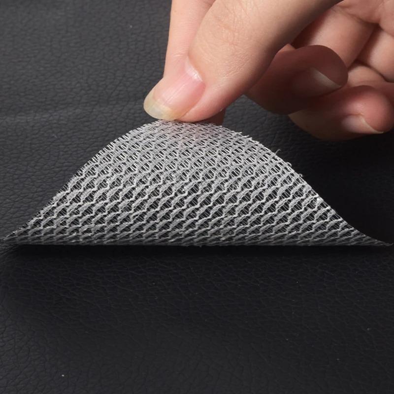 1PC 1mx30cm Self-Adhesive Leather Upholstery For Car Seat Sofa Chair Black Leather Repair Patches Refurbish Hole Artificial