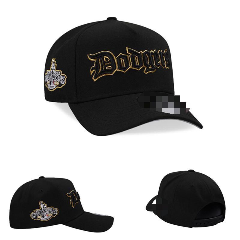 Embroidered Dodgers Baseball Cap Unisex Adjustable Sun Hat Outdoor Sports