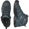 Salomon X ULTRA PIONEER MID GORE-TEX Wander-/Trekkingschuhe, Ebenholz/Sternengucker/Steinbruch, Größe 25,0 cm