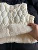 Xiaohongshu good quality vest outer wear inside with fleece thickened lamb fleece top women's warm vest