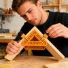 Corner Clamps For Woodworking 6 Pieces 45-degree Reusable Tools Woodworking 45 Degree Clamps For Miter Panel Home Cutting Art
