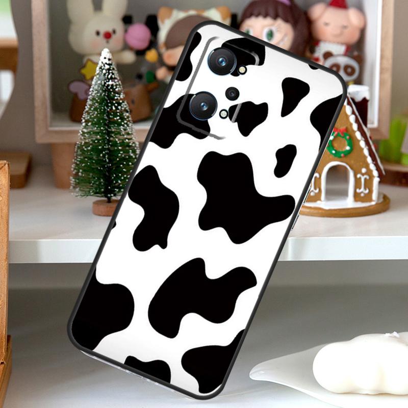 Leopard Print Pattern Cow For OPPO Realme C55 C35 C33 C31 C30 C25 C21Y C11 GT Neo 5 3T 2T Realme 10 9 11 Pro Plus Case