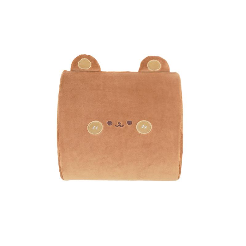 Four Seasons Universal Cartoon Bear Car Seat Cushion - Memory Foam Comfort