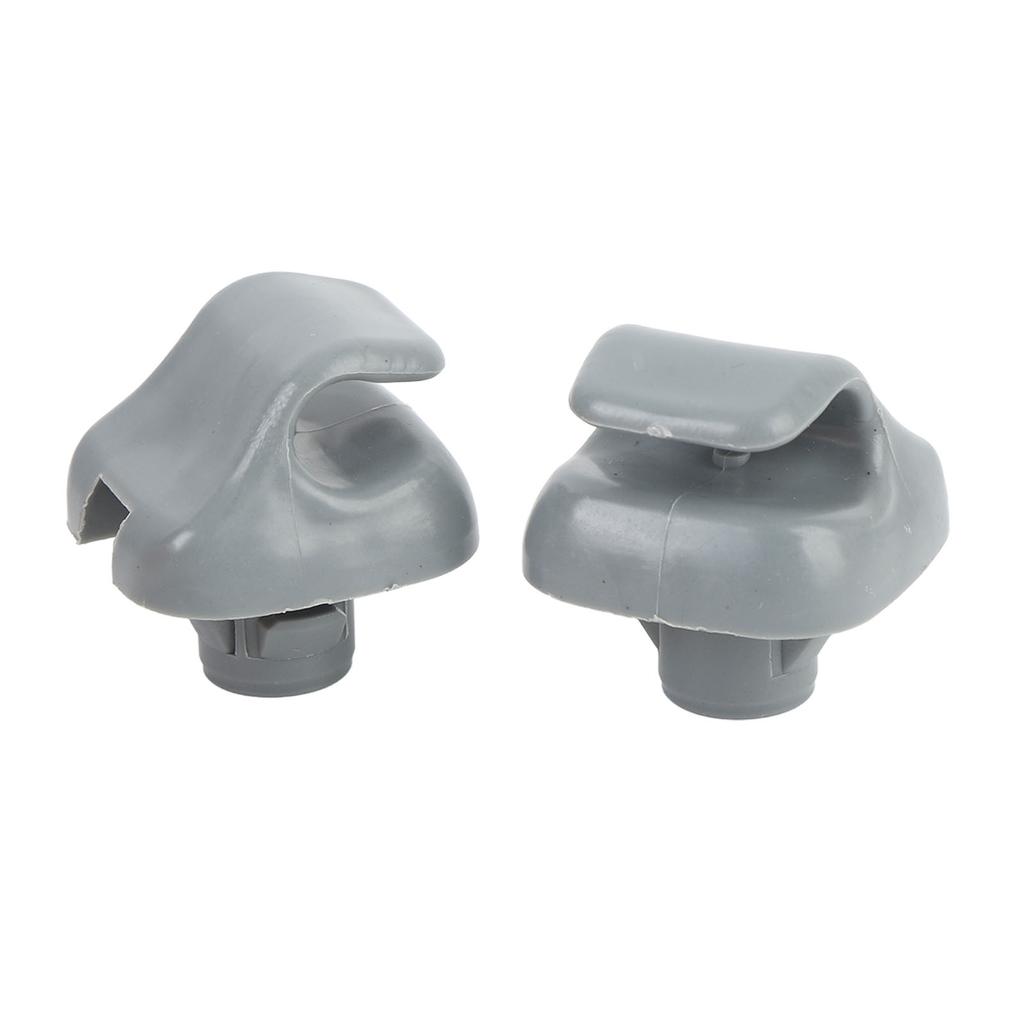 2pcs Sun Visor Retainer Clips 88217S01A01ZA Interior Sun Visor Hook Replacement for Element 2003 2005 Gray