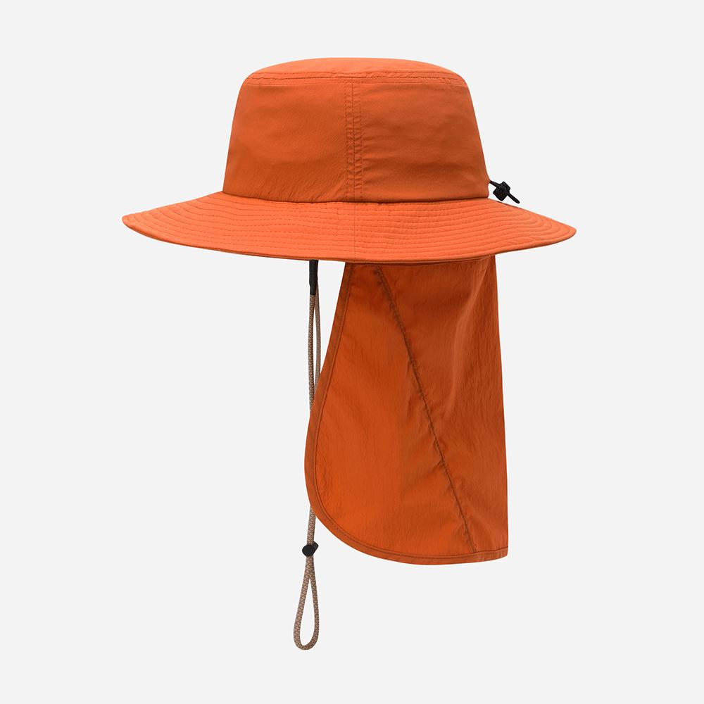 DOD See-Through Sunshade Bucket Hat (Orange)