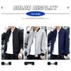 ROMON Men's Stand Collar Business Casual Autumn Jacket