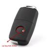 CGW1 2pcs 5pcs 10pcs 14mm For Skoda car key fob case Badge button Badge logo straight folding remote Keychain Replacement Sticker