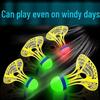 Luminous Outdoor Windproof Nylon Badminton Training Ball - Durable, High Elasticity, Unbreakable with Lights