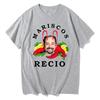2026 RECIO Printed Tshirt Funny Casual Loose Round Neck Short Sleeve Tops Tshirt Fashion Hip Hop Y2K Tshirt