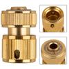 Hose Connector Garden Brass Adaptor Hose Pipe Tap Adaptor