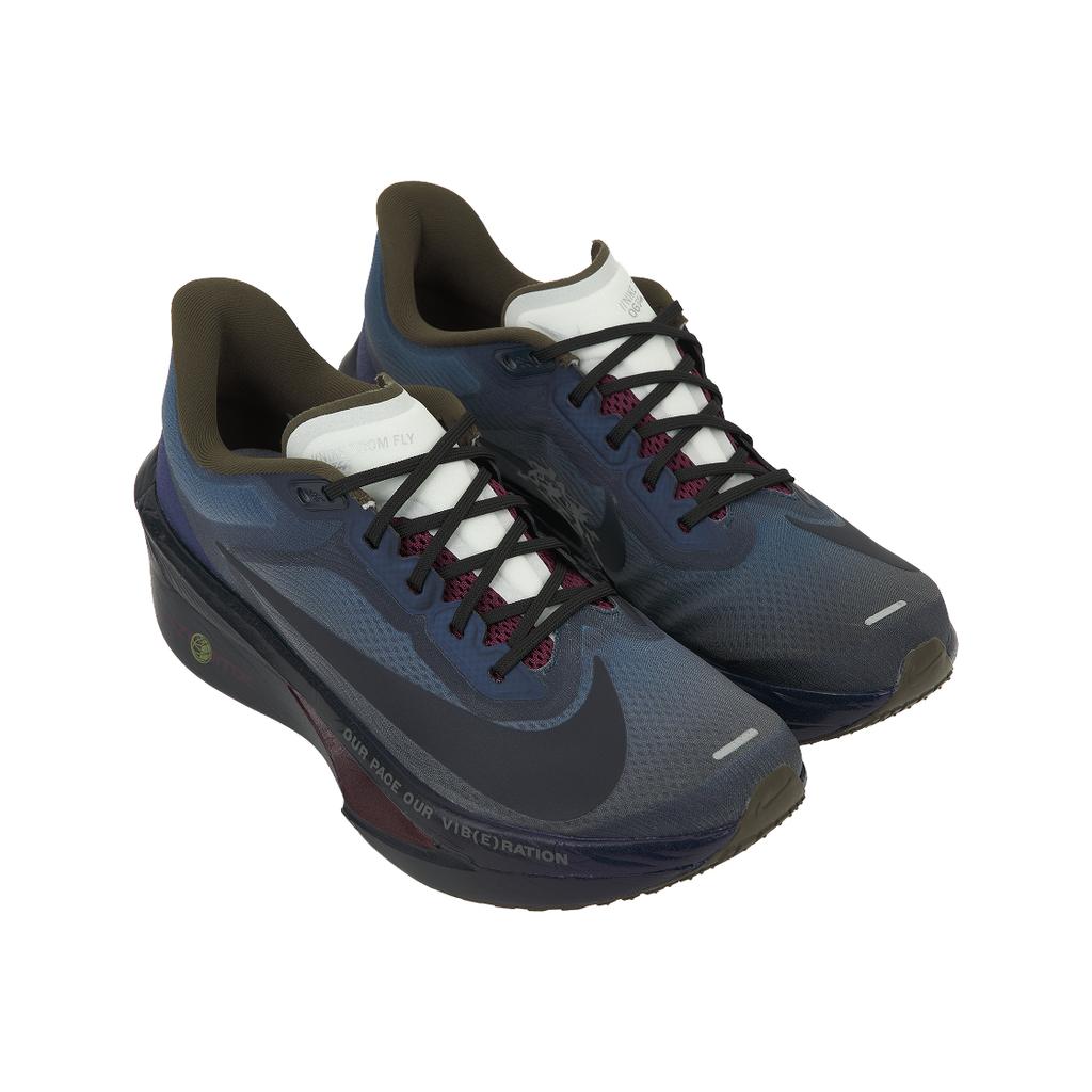 Nike Zoom Fly 6 Comfortable Running Shoes Unisex Sneakers Blue Gray IQ3430-476