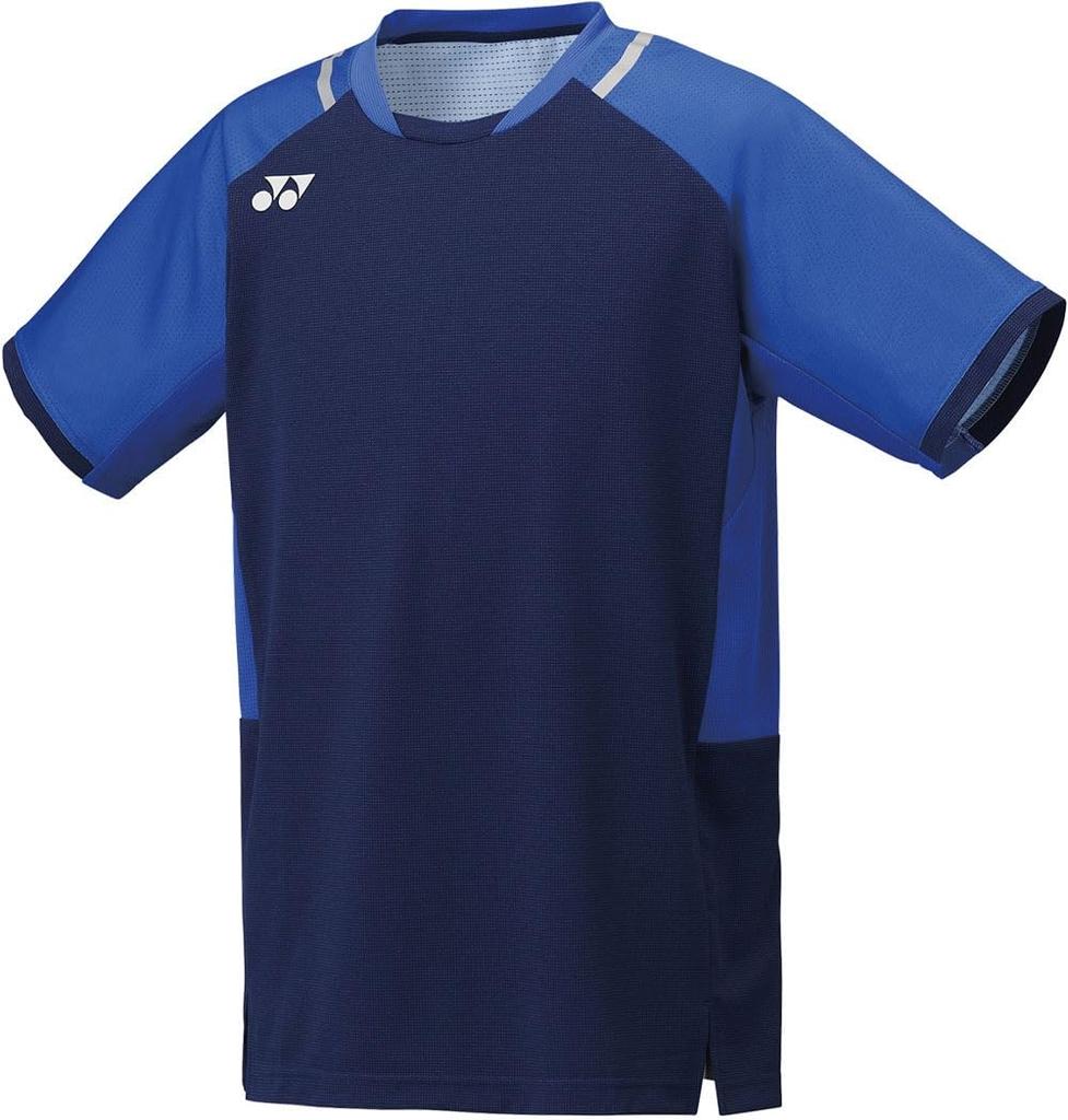 Yonex Short Sleeve Game Dark Navy M Men's Shirt, (554)