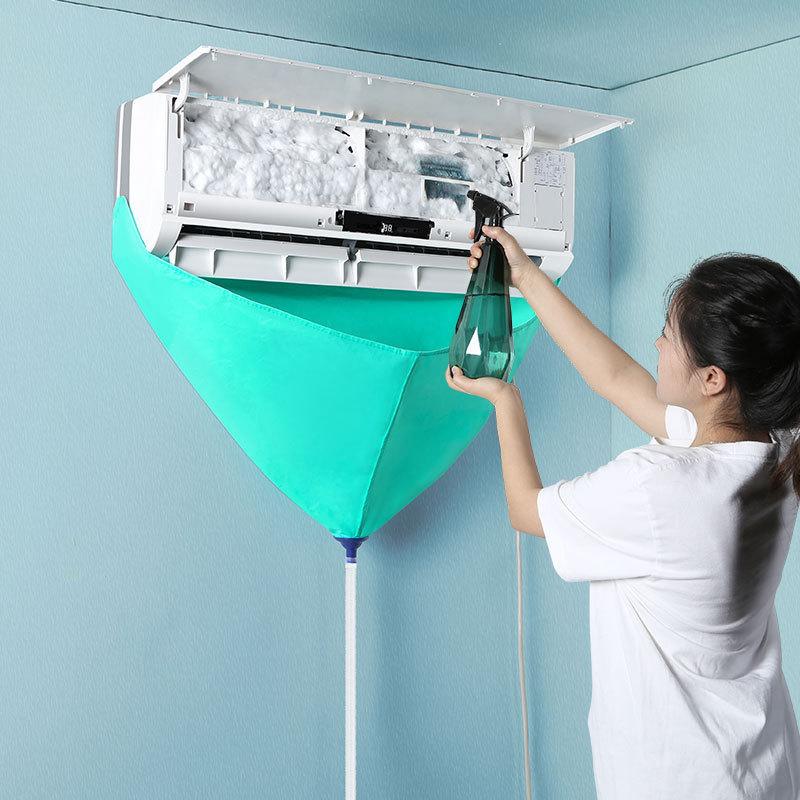 Leak-Proof Air Conditioner Clean Cover Waterproof Drain Air Conditioner Cleaning Kit Thickened Pvc With Drain Pipe