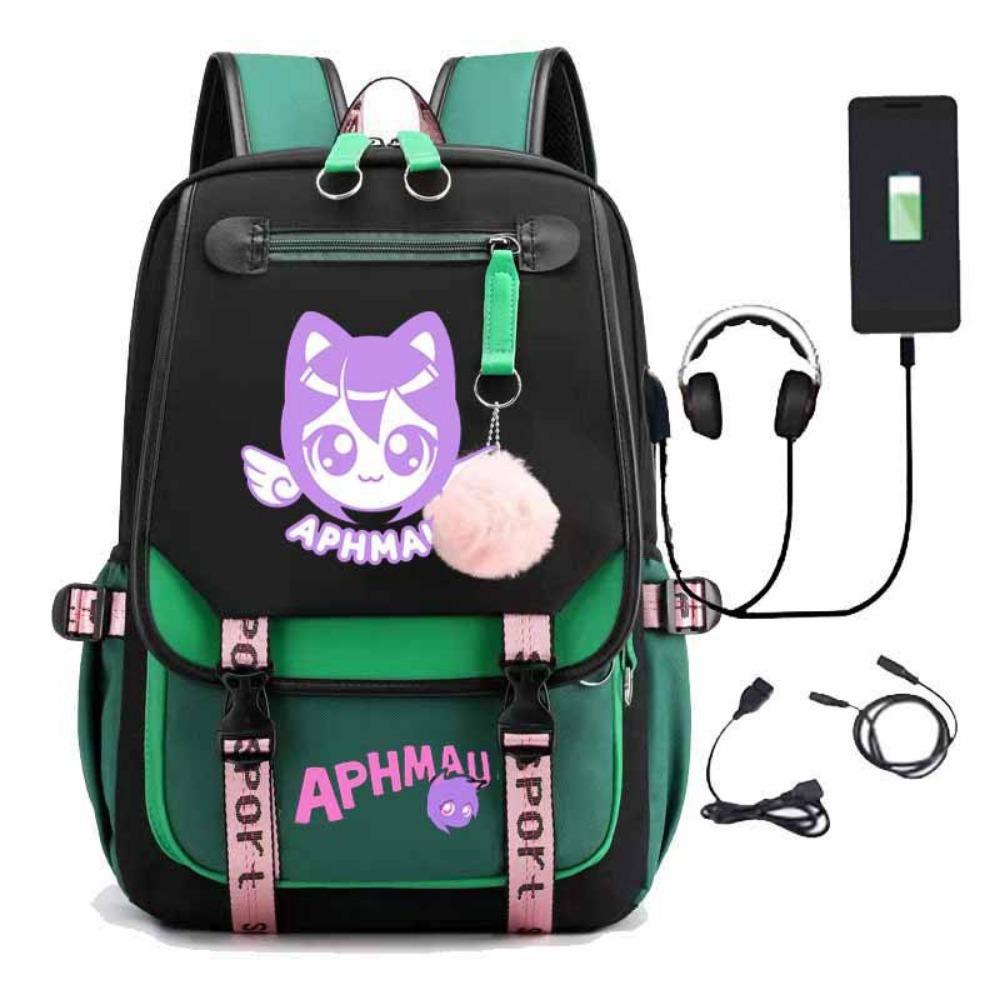 

New backpack casual men s and women s Korean version student schoolbag trendy computer backpack USB charging Korean version Average Size