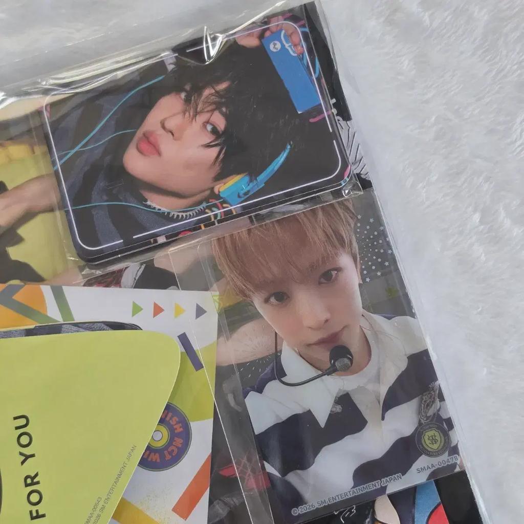 NCT (Unopened) Wish Japan FC Special Kit + Yushi Clear Photocard