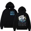 Casual Anime Hoodies Sweaters for Men and Women Anime Printed Retro Men's and Women's Tops Dark Hoodie Sweaters