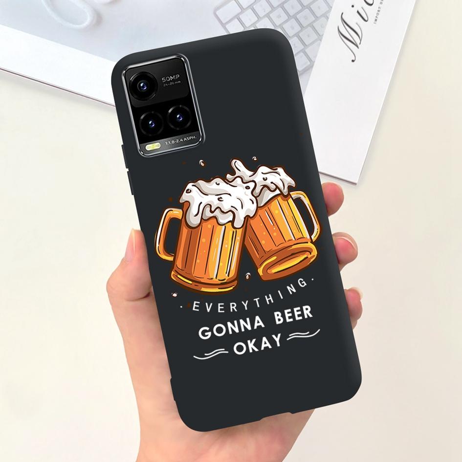 For Vivo Y21 2021 Case V2111 Cute Astronaut Duck Soft Silicone Cover For Vivo Y21s Y33s 4G Y21t Y33t Y21A V2110 V2135 V2109 Case