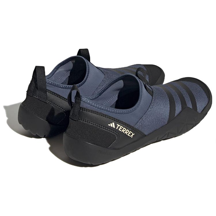 Adidas Terrex Jawpaw Minimalist Fashion Slip-Resistant Durable Low-Top Outdoor Functional Shoes Men Shoes Blue Black HP8650