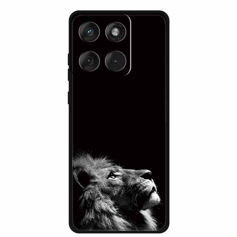 Soft Case For Motorola Edge 60 Fusion Case Cartoon Back Cover For Motorola Edge 60 Pro 5G Protective Cool Animal Bumper Bag Capa
