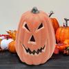 Classical Halloween Pumpkin Decoration For Outdoor Use Practical HDPE Construction No Tools Assembly Required