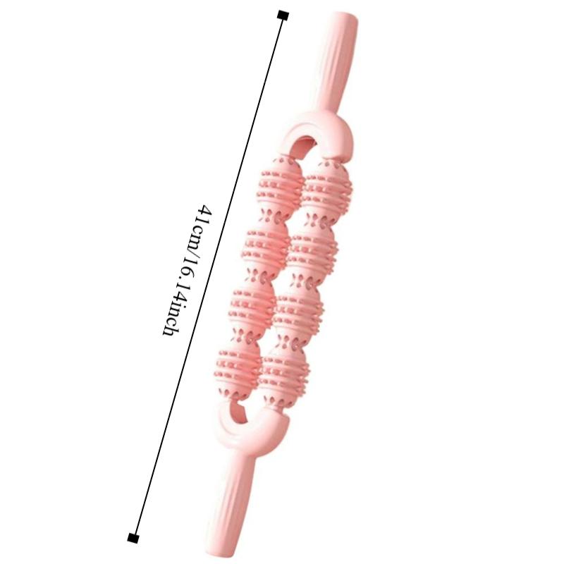 Multifunction Roller Ball Massage Stick Anti Cellulite Fascia Stick Yoga Massage Stick  Calves