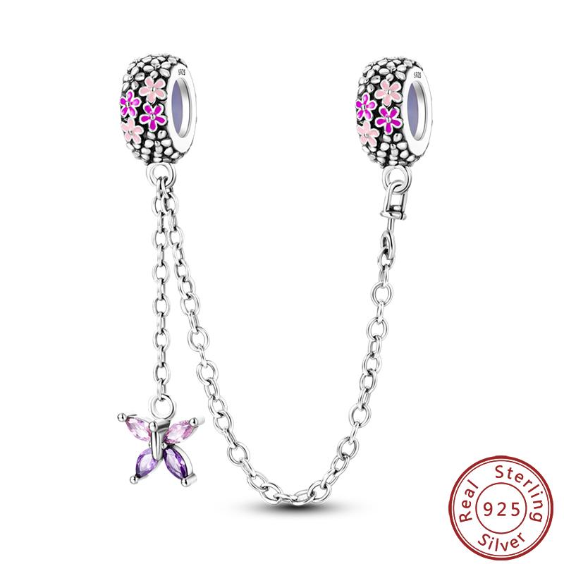 Vendi Charms a Catena con Animali, Piante, Viaggio, Design di Moda, Perline in Argento 925, 3mm, Fai da Te, Creazione di Gioielli Fini