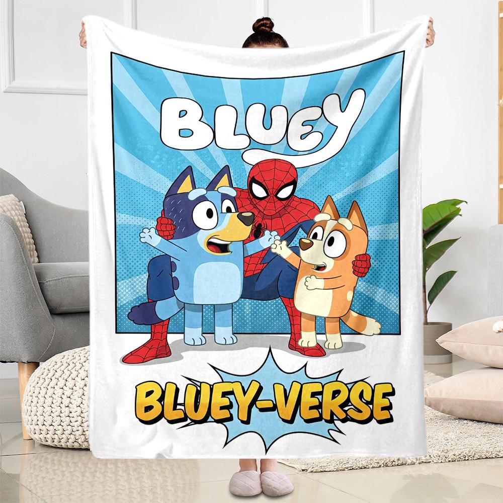 Bluey 7 Blanket Ultra-Soft Great for Bedding Couch Livingroom for All Occasions Modern Ideal Gift for Friends Family Couples Picnic