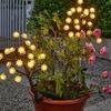 Double Layer Design LED String Lights Waterproof Solar Lights  Garden Decoration