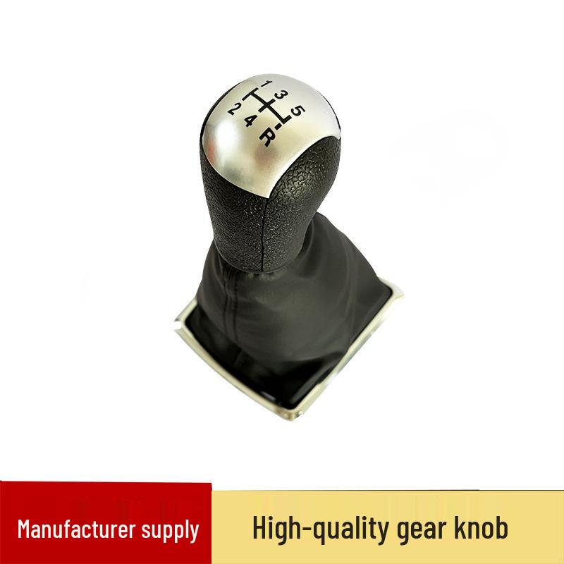 

Ford Focus Silver Matte Integrated Shift Knob with Dust Cover