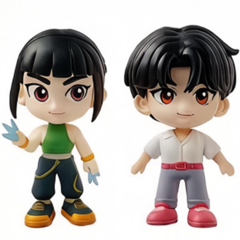 Beautiful Anime Q version Kpop Devil Hunter Blind Box Blind Bag Small statue Peripheral model Desktop Blind box decoration gift