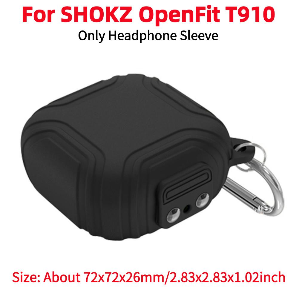 Charging Case with 600mAh Battery Replacement Charger Case Cover for Shokz OpenFit T910 Open Ear Headphones Charging Box